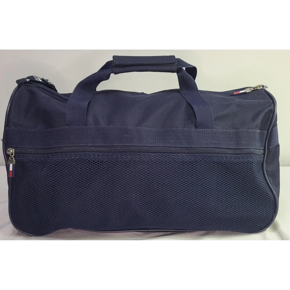 Tommy Hilfiger Vintage 90s Flag Logo Weekender Travel Duffle Gym Bag w/Strap 20